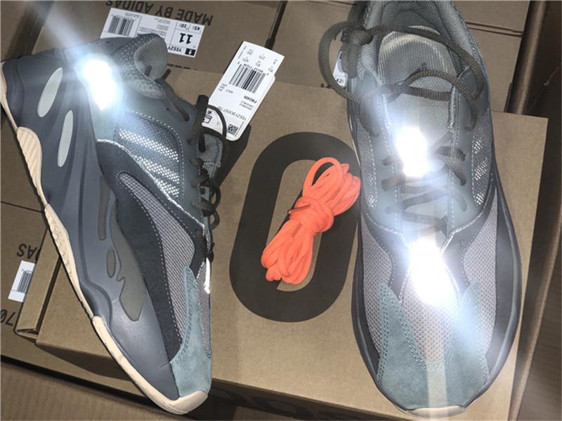 PK GOD YEEZY 700 BOOST Teal Blue RETAIL MATERIALS READY TO SHIP